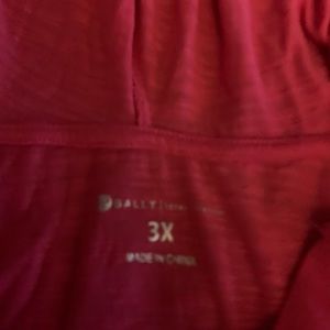 Pink Bally’s hooded shirt,